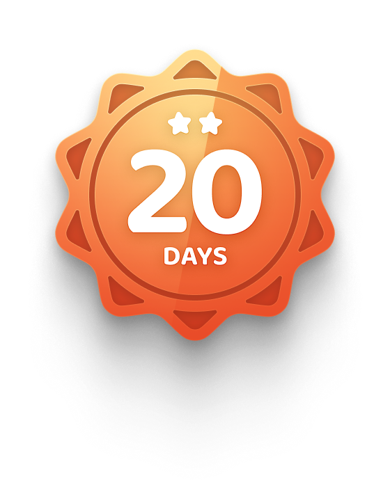 20-Day Streak